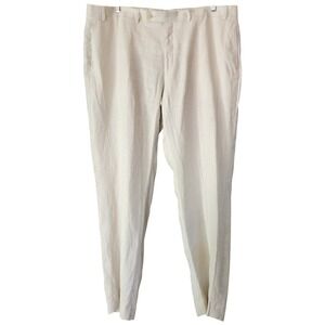 Lauren Ralph Lauren 100% Linen Dress Pants Men's 42x32 Natural Beige Beach
